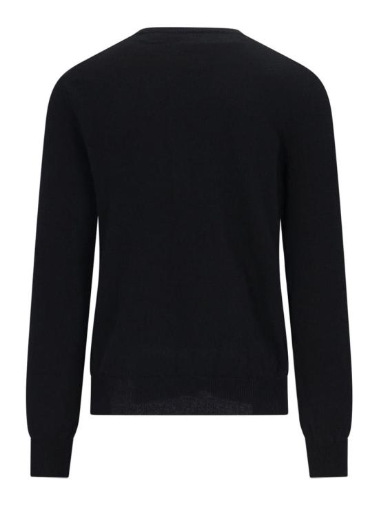 26FW 꼼데가르송 블랙 하트 니트 가디건 AXN0230511 BLACK - COMME DES GARCONS