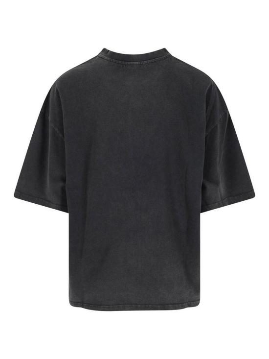 25FW 엔타이어 스튜디오 반팔 티셔츠 UNU252033WB Black - ENTIRE STUDIOS