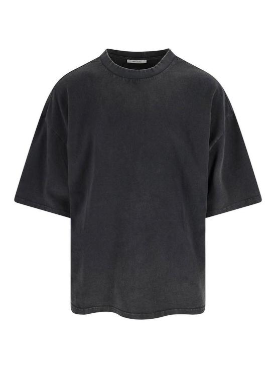 25FW 엔타이어 스튜디오 반팔 티셔츠 UNU252033WB Black