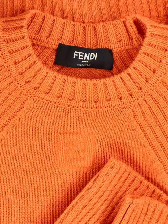 26SS 펜디 스웨터 FZE074AW0JF0DX4 Orange - FENDI