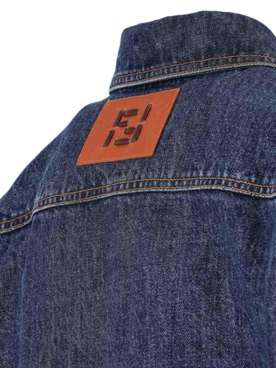  펜디 데님 팬츠 FLF677AW82F1UKI Blue - FENDI