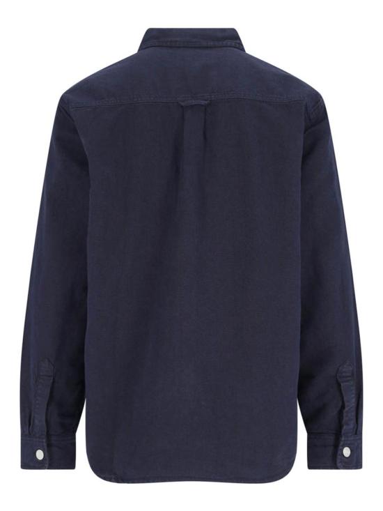 25FW 칼하트 데님 셔츠 I0335781CGD Blue - CARHARTT