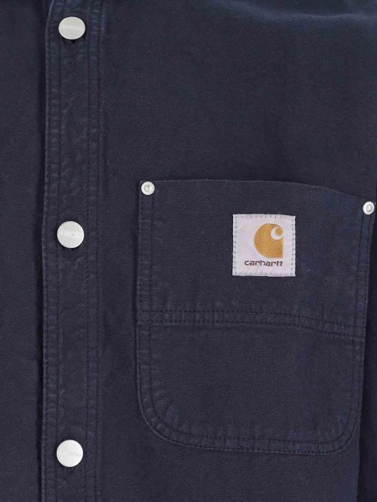25FW 칼하트 데님 셔츠 I0335781CGD Blue - CARHARTT