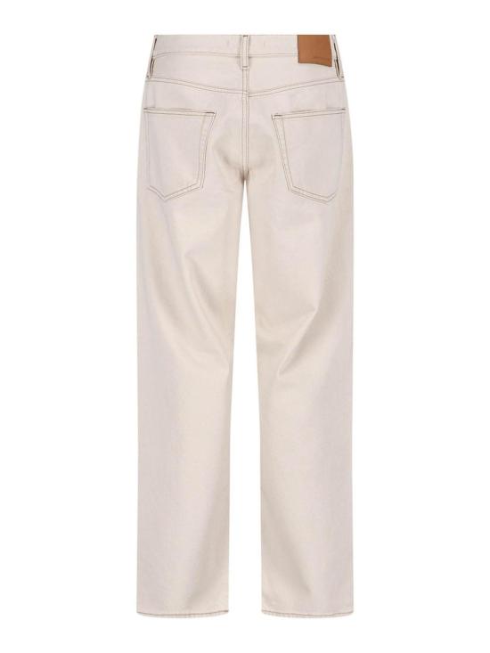  선플라워 스트레이트 팬츠 5123706ECRUCONTRAST White - SUNFLOWER