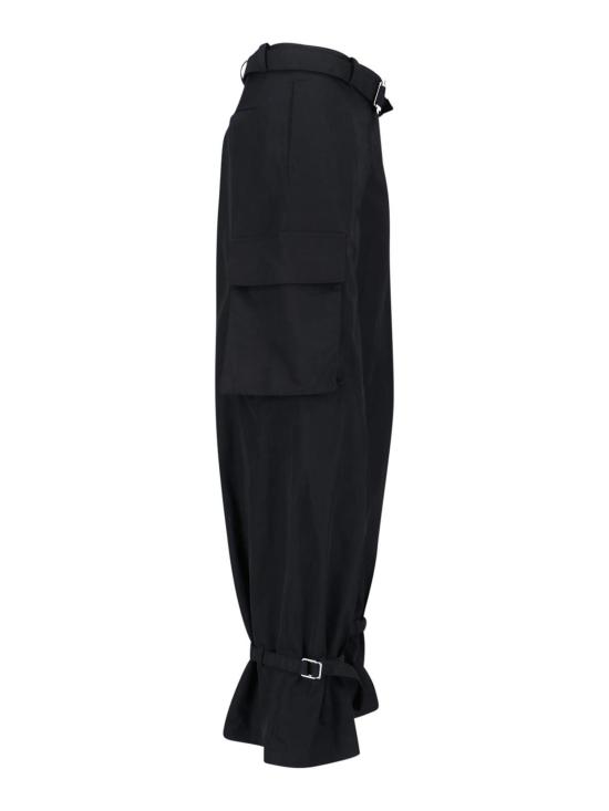 26SS 디 아티코 스트레이트 팬츠 260WCP00283PLL001AA100 Black - THE ATTICO