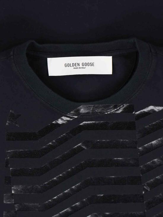 26SS 골든구스 반팔 티셔츠 GUP01220P00237090100 Black - GOLDEN GOOSE