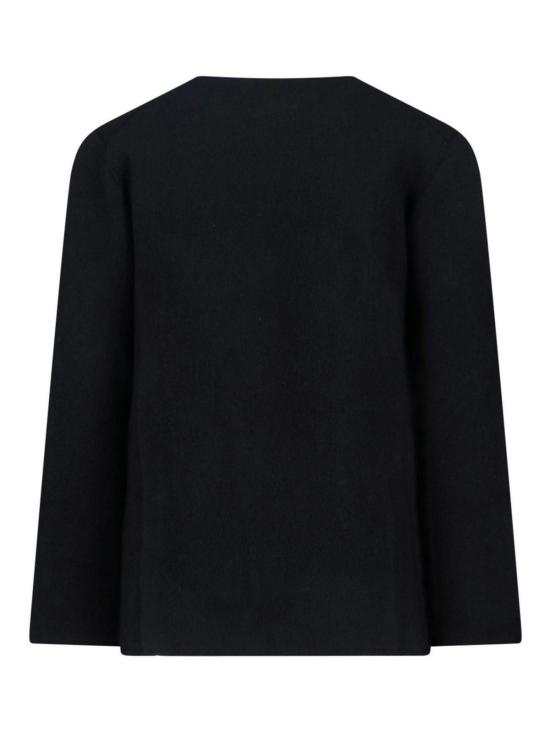 25FW 꼼데가르송 크루넥 스웨터 PPN011W253 Black - COMME DES GARCONS