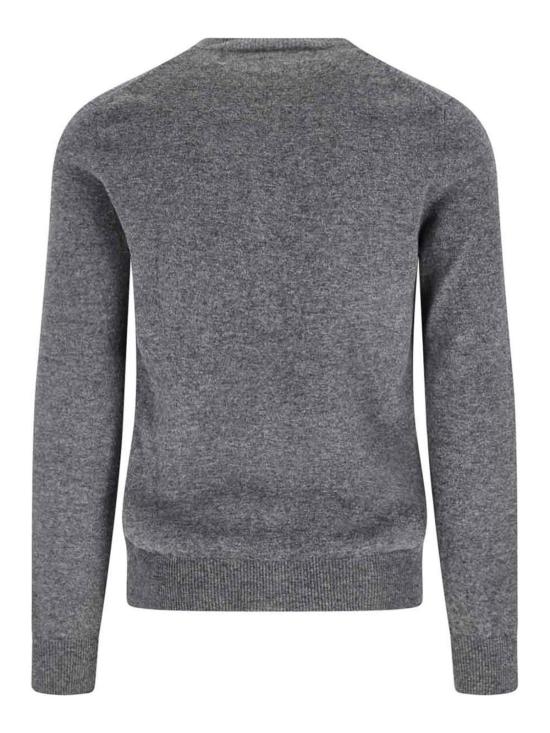 26FW 꼼데가르송 플레이 골드 하트 니트 가디건 AXN0490513 GREY - COMME DES GARCONS