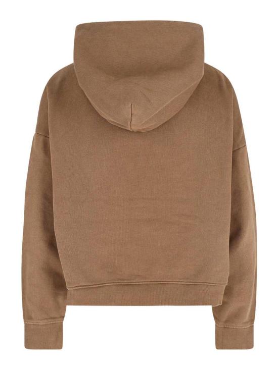 25FW 엔타이어 스튜디오 후드 티셔츠 UNU251012DU Brown - ENTIRE STUDIOS