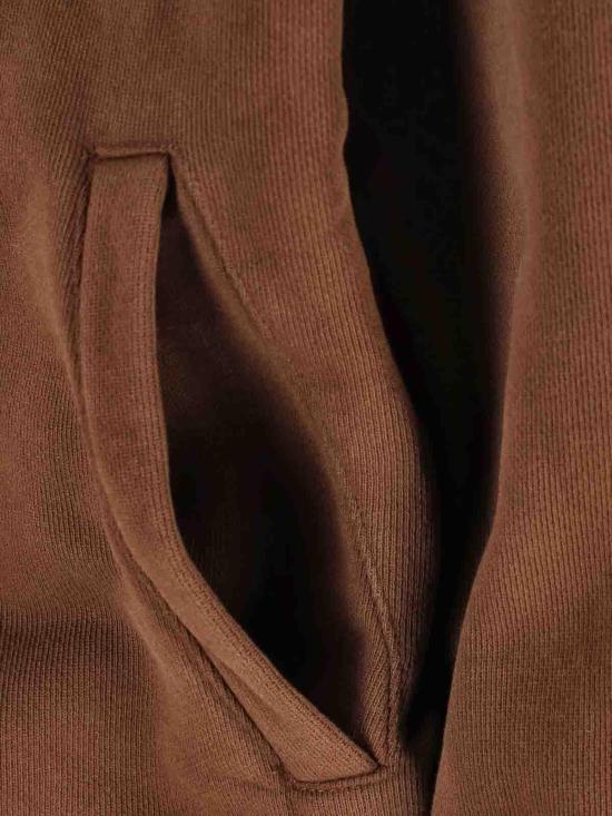 25FW 엔타이어 스튜디오 후드 티셔츠 UNU251003BT Brown - ENTIRE STUDIOS