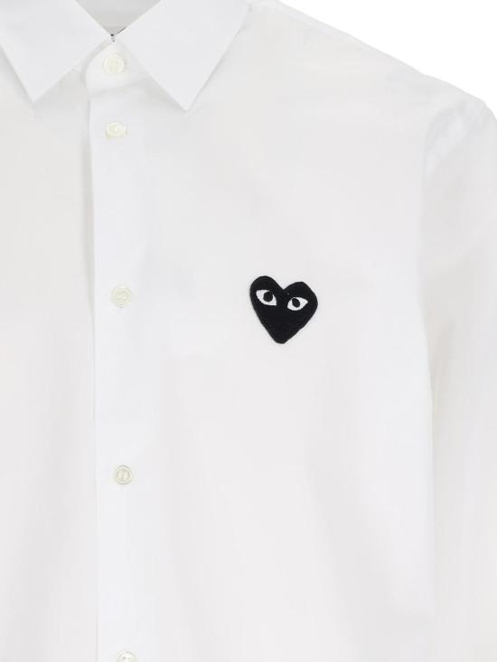 26FW 꼼데가르송 긴팔 셔츠 AXB0040512 White - COMME DES GARCONS