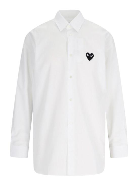 26FW 꼼데가르송 긴팔 셔츠 AXB0040512 White