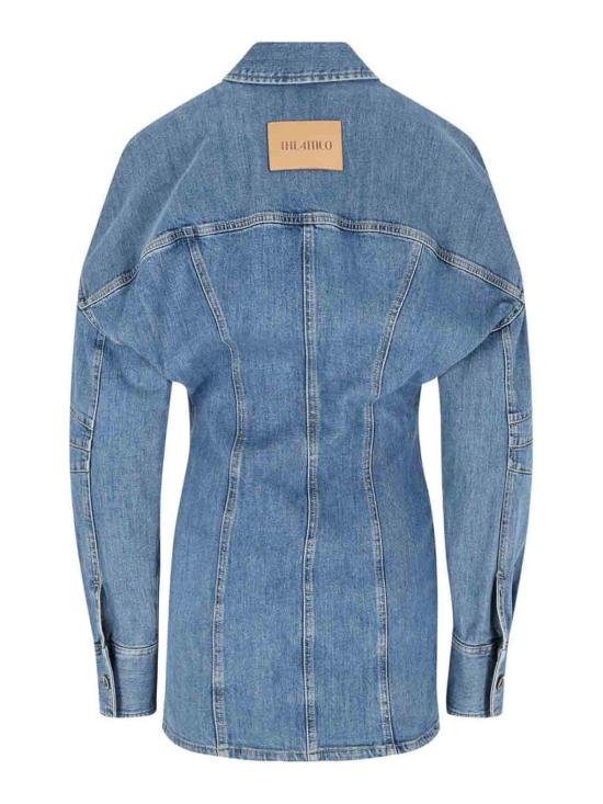  디 아티코 숏팬츠 260WCA00482DDS001AA024 Blue - THE ATTICO