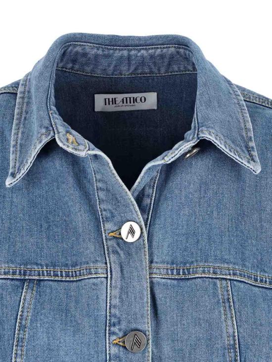  디 아티코 숏팬츠 260WCA00482DDS001AA024 Blue - THE ATTICO