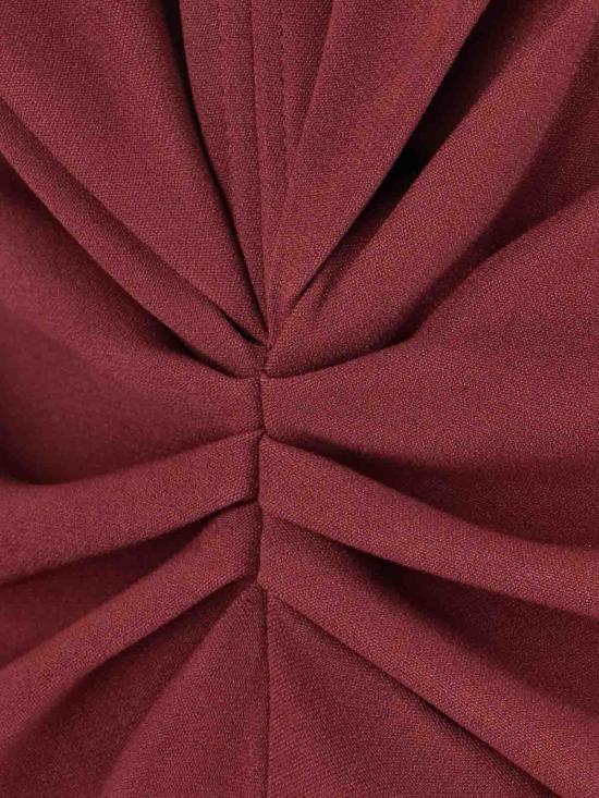 26SS 빅토리아 베컴 미디 스커트 1126WDR005195BCINNABARRED Red - VICTORIA BECKHAM