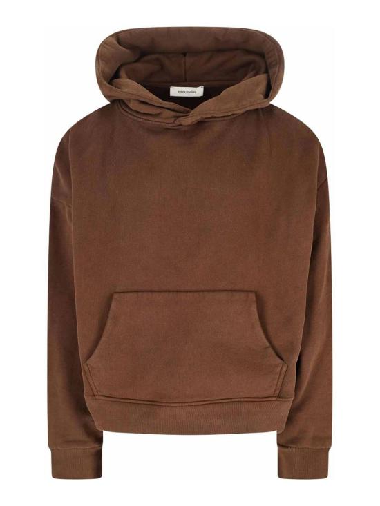  엔타이어 스튜디오 후드 티셔츠 UNU251012BT Brown