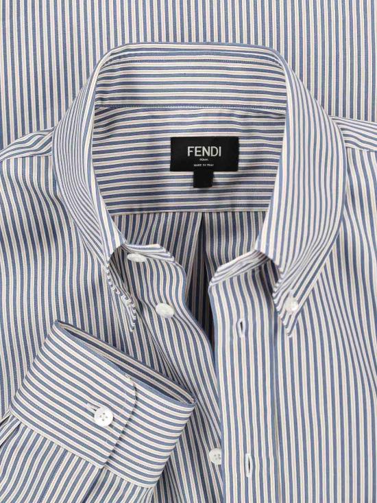 26SS 펜디 긴팔 셔츠 FS1296AVZCF0QR0 Blue - FENDI