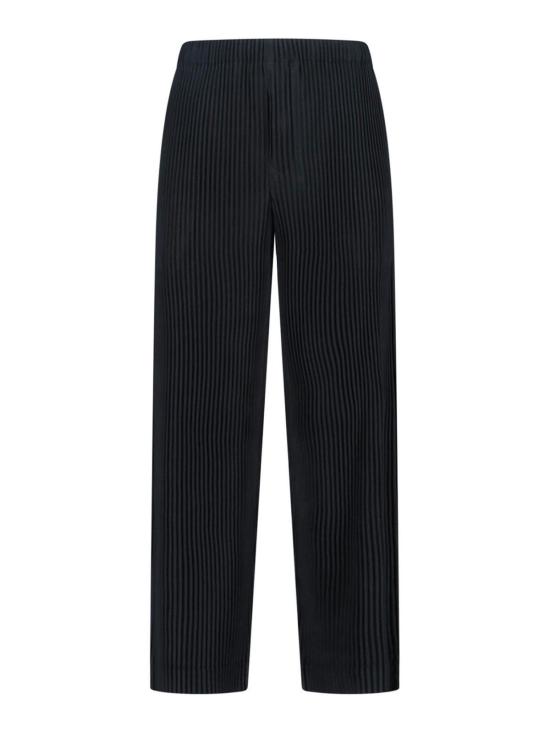 25FW 옴므 플리세 이세이 미야케 스트레이트 팬츠 HP58JF09415 Black