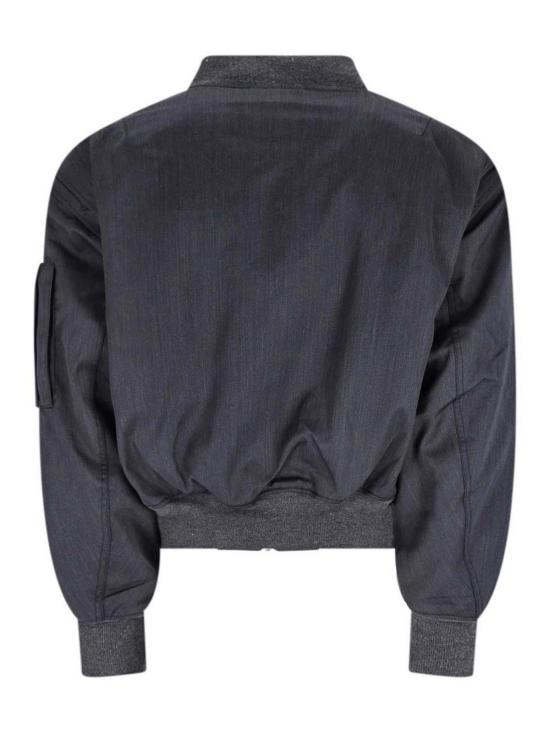 25FW 엔타이어 스튜디오 봄버 자켓 ESUW251048GR Grey - ENTIRE STUDIOS