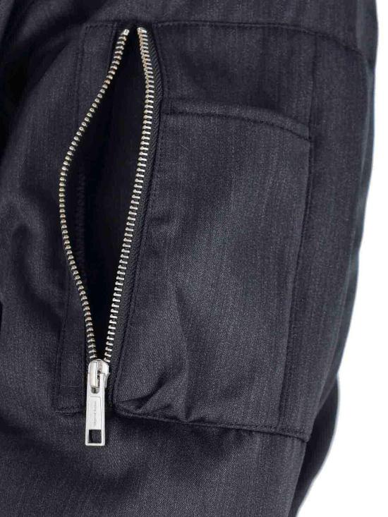 25FW 엔타이어 스튜디오 봄버 자켓 ESUW251048GR Grey - ENTIRE STUDIOS