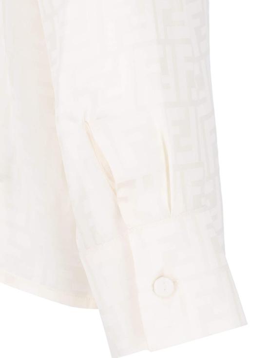 26SS 펜디 셔츠 FS8140AJ0ZF1M2A White - FENDI