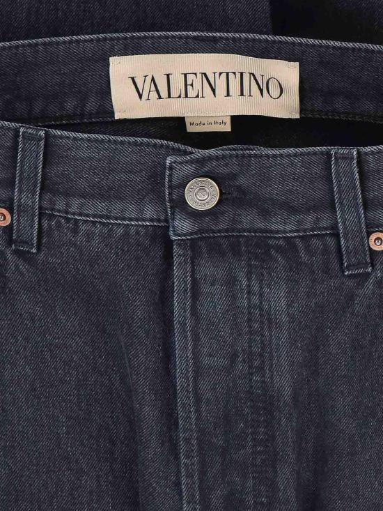 26SS 발렌티노 가라바니 스트레이트 팬츠 8V3DE14CB4A0NO Black - VALENTINO GARAVANI