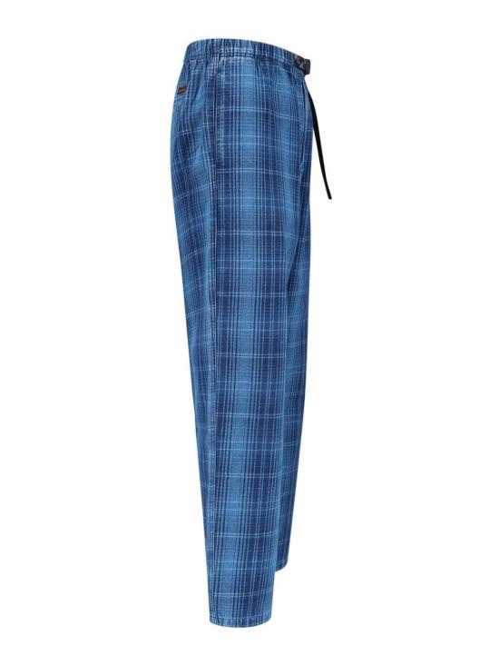 25FW 그라미치 스트레이트 팬츠 G5FMP076INDIGOCHECKEREDPLAID Blue - GRAMICCI