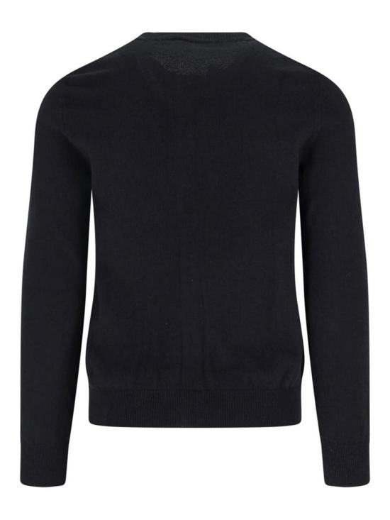 26FW 꼼데가르송 플레이 골드 하트 니트 가디건 AXN0490511 BLACK - COMME DES GARCONS