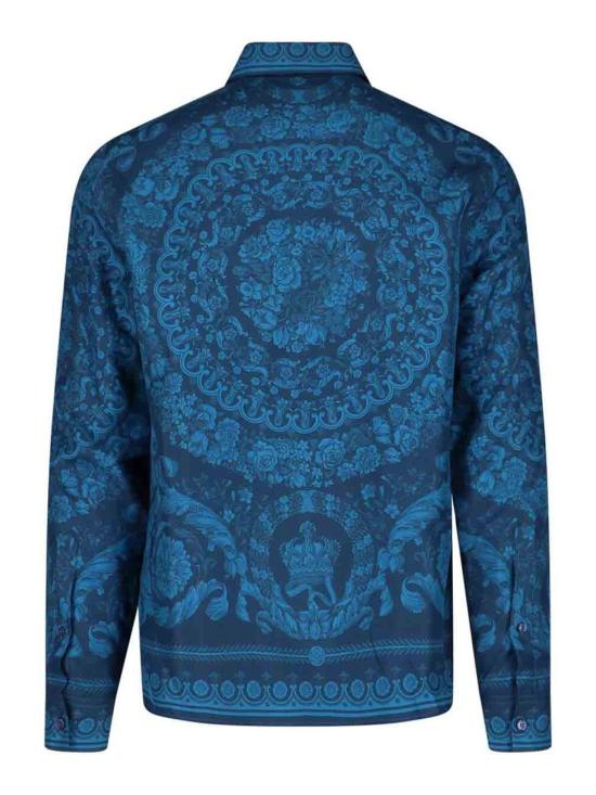 26SS 베르사체 긴팔 셔츠 10217151A135575UH90 Blue - VERSACE