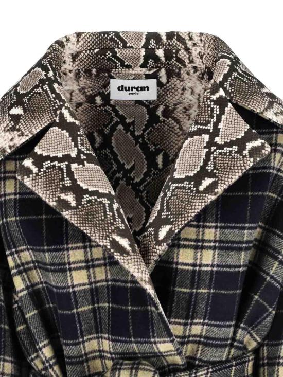 25FW 듀란 랜팅크 미디 스커트 DRFW25OW010211331 Multicolour - DURAN LANTINK