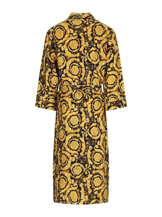  베르사체 미디 스커트 10036831A046615B000 Black - VERSACE