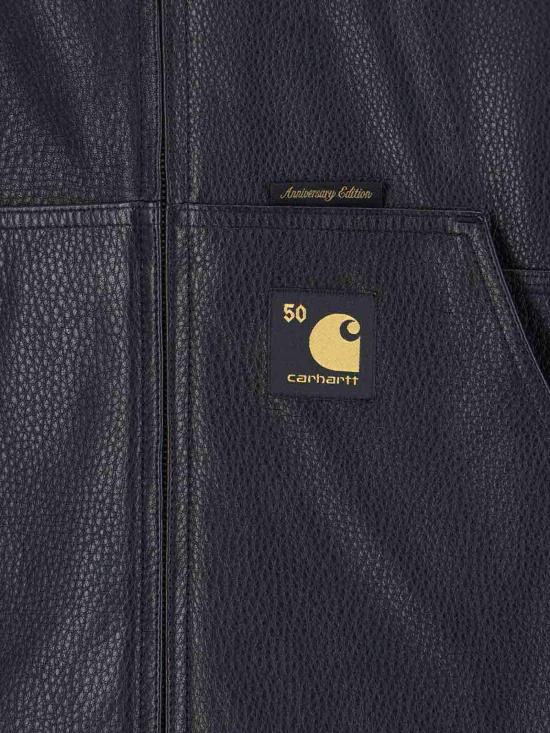 26SS 칼하트 OG 액티브 레더 자켓 I0359673R0XX Black - CARHARTT