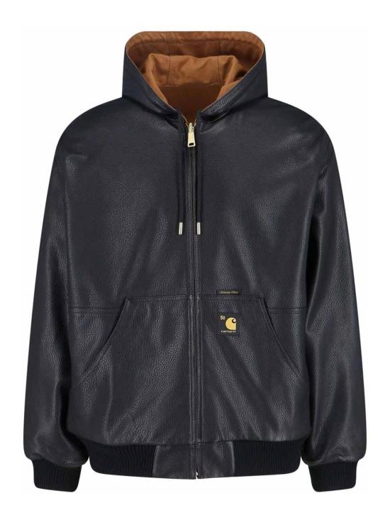 26SS 칼하트 OG 액티브 레더 자켓 I0359673R0XX Black