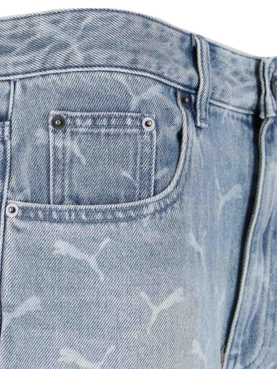 25FW 푸마 스트레이트 팬츠 63342801 Blue - PUMA