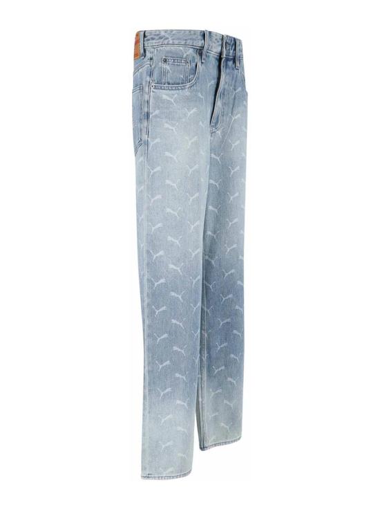 25FW 푸마 스트레이트 팬츠 63342801 Blue - PUMA