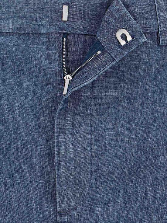 27SS 질샌더 수트 팬츠 J22KA0345J45323406 Blue - JIL SANDER