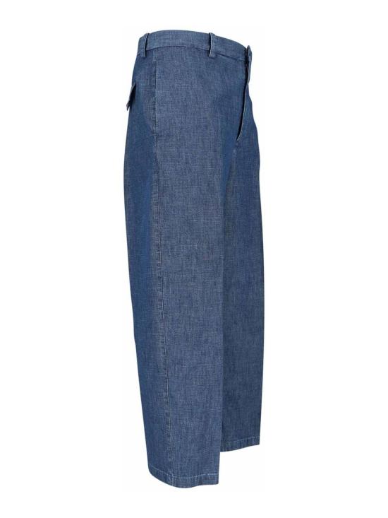 27SS 질샌더 수트 팬츠 J22KA0345J45323406 Blue - JIL SANDER