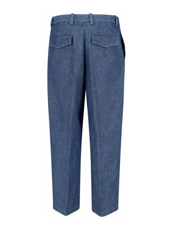 27SS 질샌더 수트 팬츠 J22KA0345J45323406 Blue - JIL SANDER