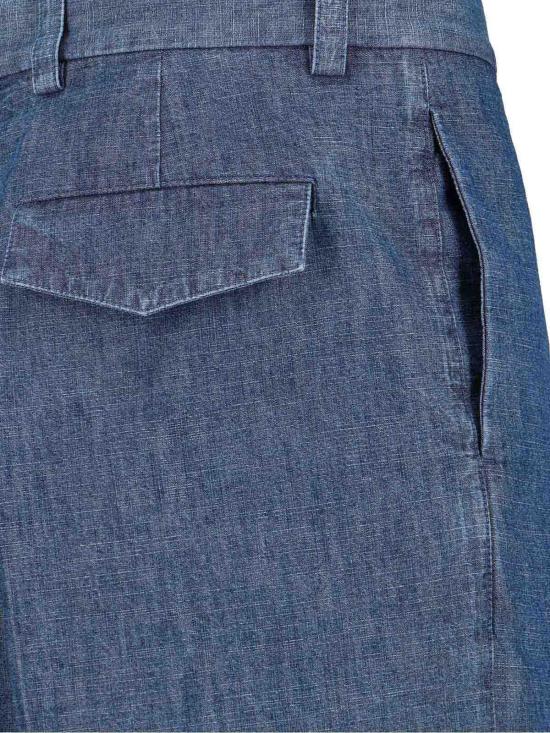 27SS 질샌더 수트 팬츠 J22KA0345J45323406 Blue - JIL SANDER