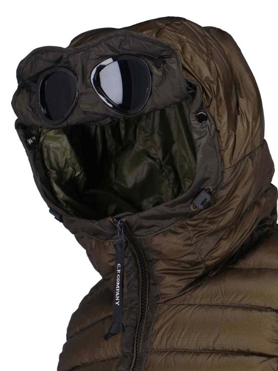  씨피 컴퍼니 D.D. 쉘 고글 다운 질레 엘름우드 19CMVE032A110416A683 Green - C.P. COMPANY