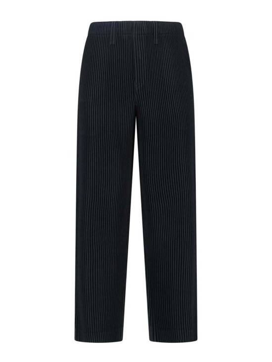 25FW 옴므 플리세 이세이 미야케 스트레이트 팬츠 HP58FF17215 Black