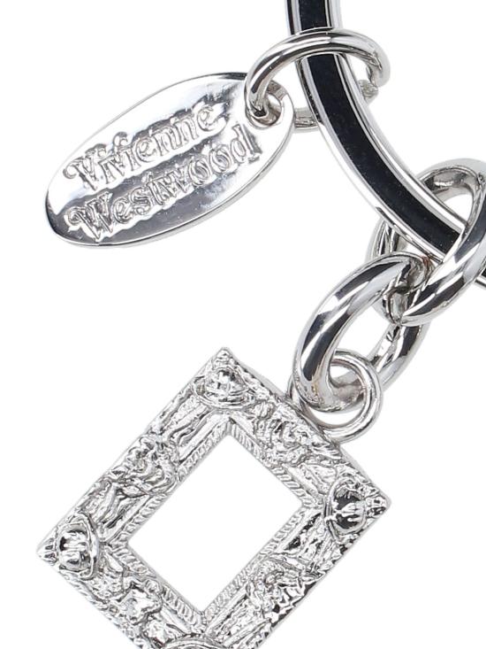 26SS 비비안웨스트우드 키링 8203012PU OM001F P404 Silver - VIVIENNE WESTWOOD