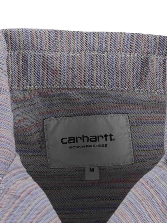 25FW 칼하트 반팔 셔츠 I03556930G02 Grey - CARHARTT