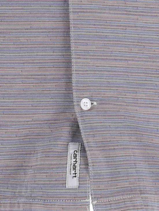 25FW 칼하트 반팔 셔츠 I03556930G02 Grey - CARHARTT