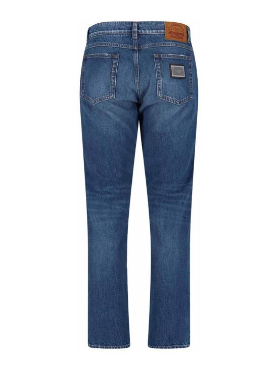 26SS 돌체앤가바나 스트레이트 팬츠 GYJCCDG8NZ5S9001 Blue - DOLCE & GABBANA