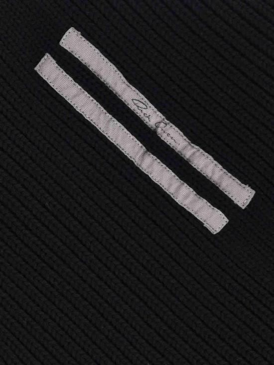 25FW 릭 오웬스 터틀넥 RO02E4675KWVH09 Black - RICK OWENS