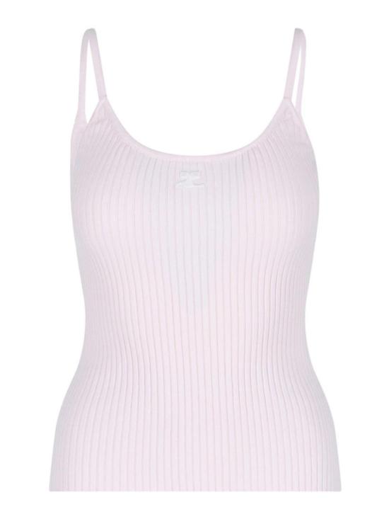 26SS 쿠레쥬 민소매 티셔츠 PERMDE012FI00015009 Nude Neutrals