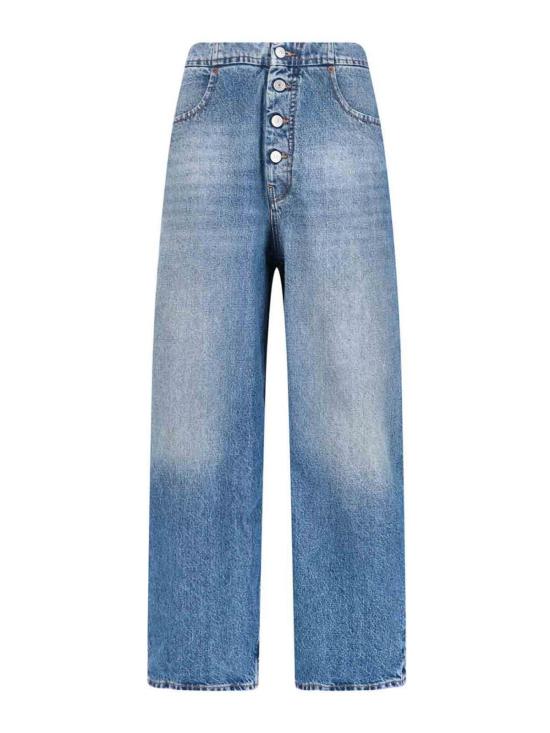  MM6 메종마르지엘라 스트레이트 팬츠 S52LA0235M30058965 Blue