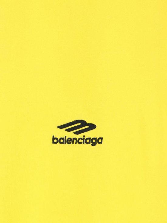26SS 발렌시아가 반팔 티셔츠 850345TTVK57440 Yellow - BALENCIAGA