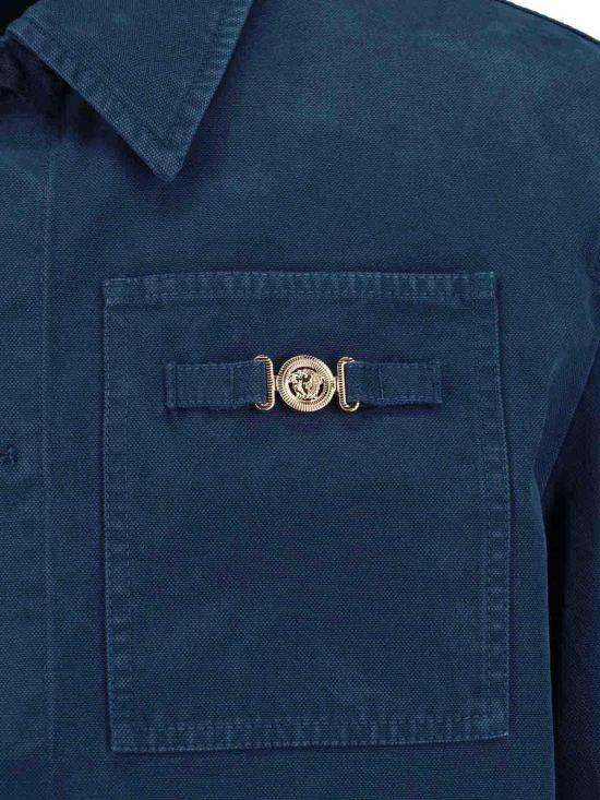  베르사체 수트 자켓 10178591A129461UO60 Blue - VERSACE